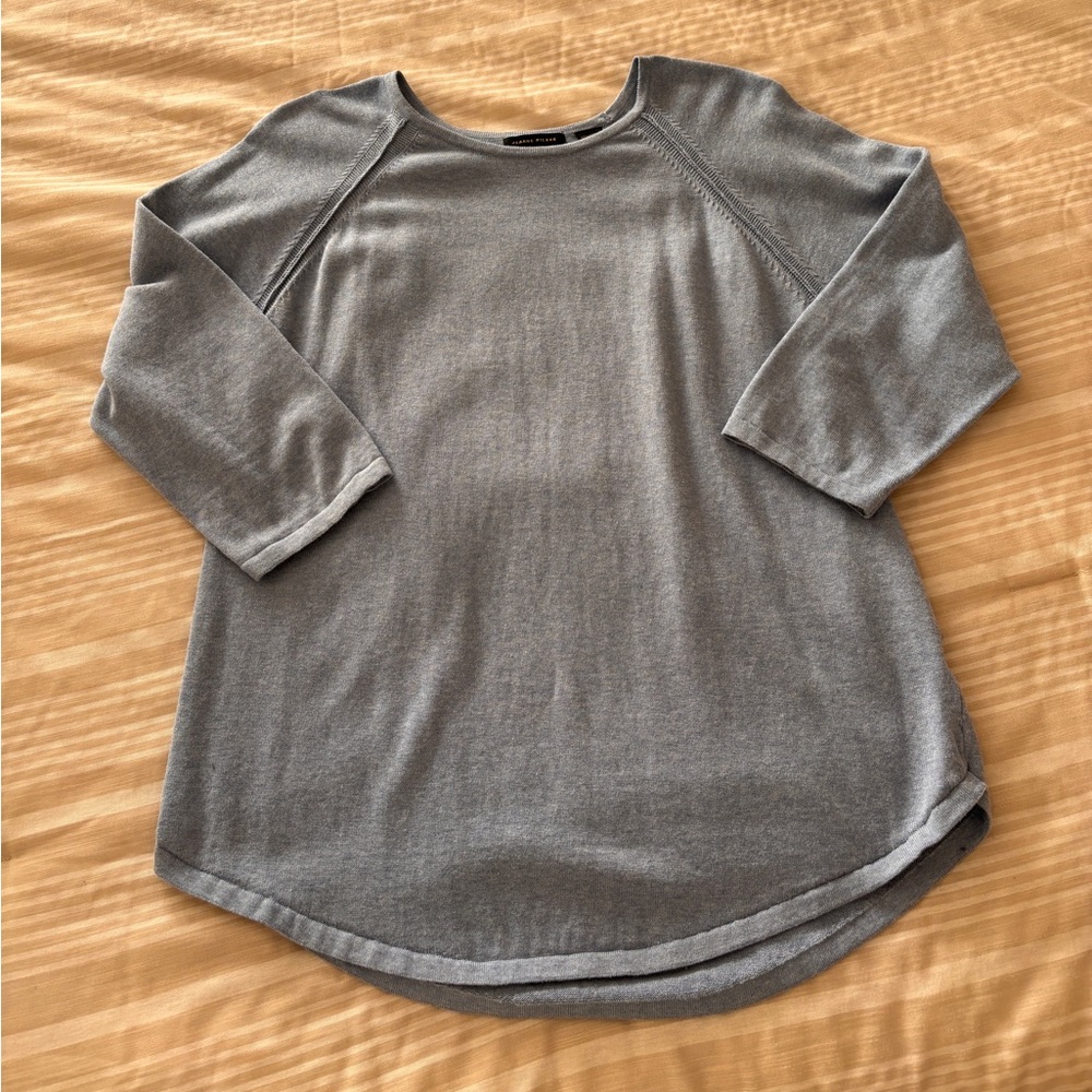 Jeanne Pierre Light Blue Knit Sweater